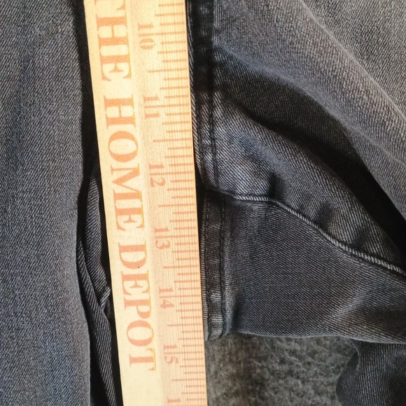 Lane Bryant Jeans Women 26 Capri Black Flex Magic Waistband High Rise Skinny - Picture 8 of 10